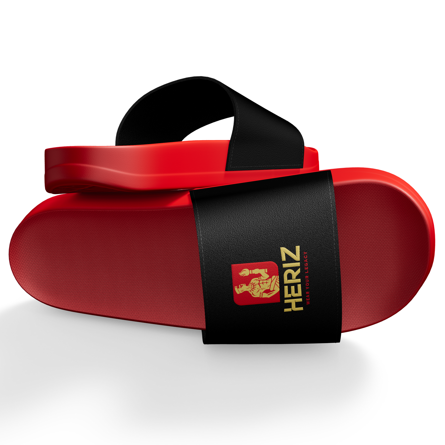 Babouche Copa Heiz, rouge/noir