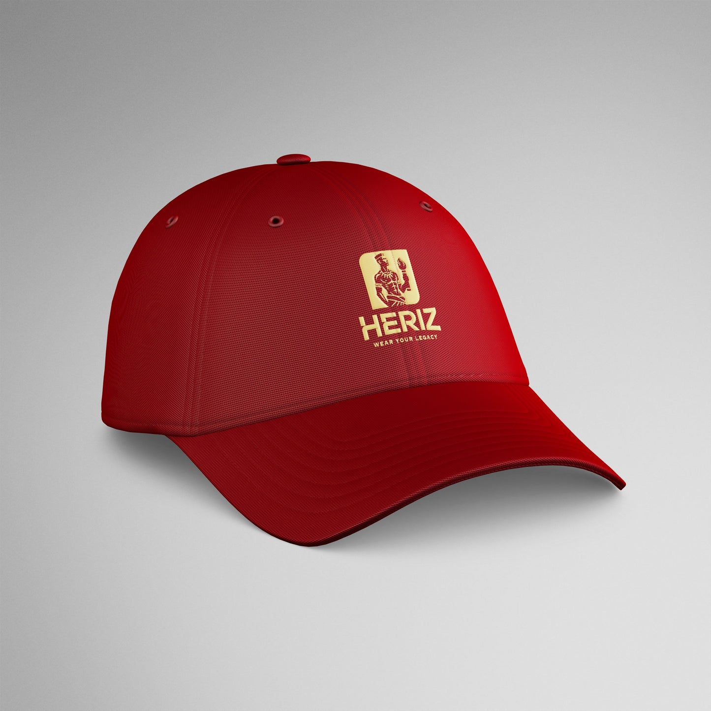 Casquette Heriz, Rouge Bordeau